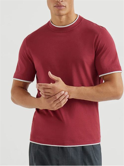 Cotton T-shirt BRUNELLO CUCINELLI | MR8337427CMK02